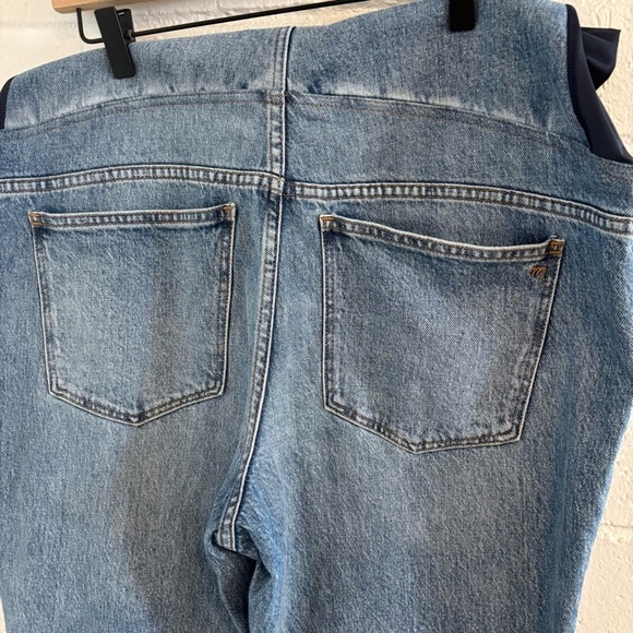 NWT Madewell the maternity perfect vintage jean in heathcote - Picture 6 of 7